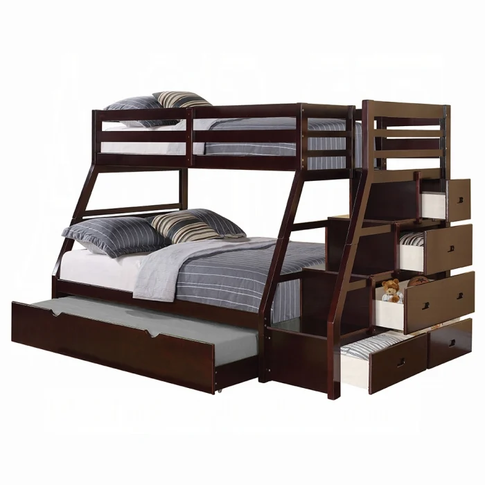 Jason Twin/Full Bunk Bed W/Trundle & Storage - Image 2