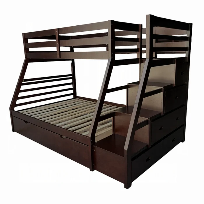 Jason Twin/Full Bunk Bed W/Trundle & Storage - Image 3