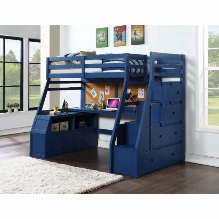 Jason II Twin Loft Bed W/Storage - Image 5