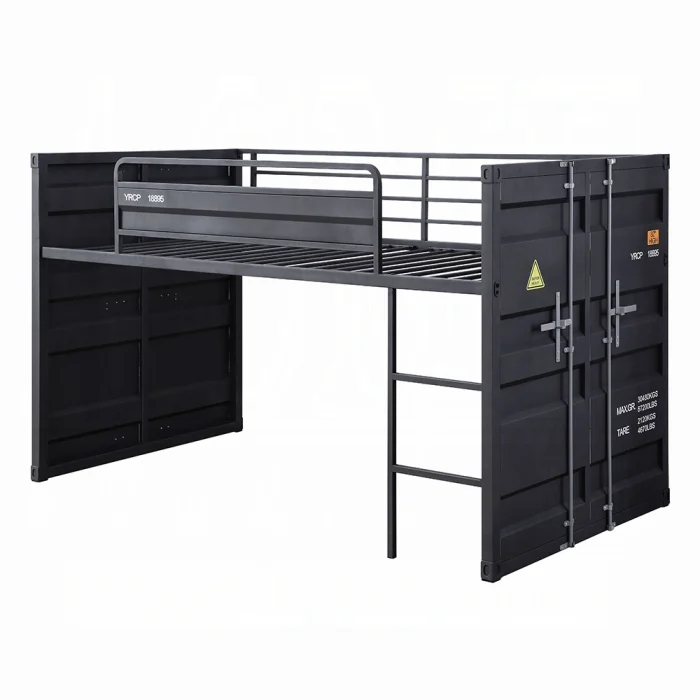 Cargo Twin Loft Bed W/Slide - Image 4