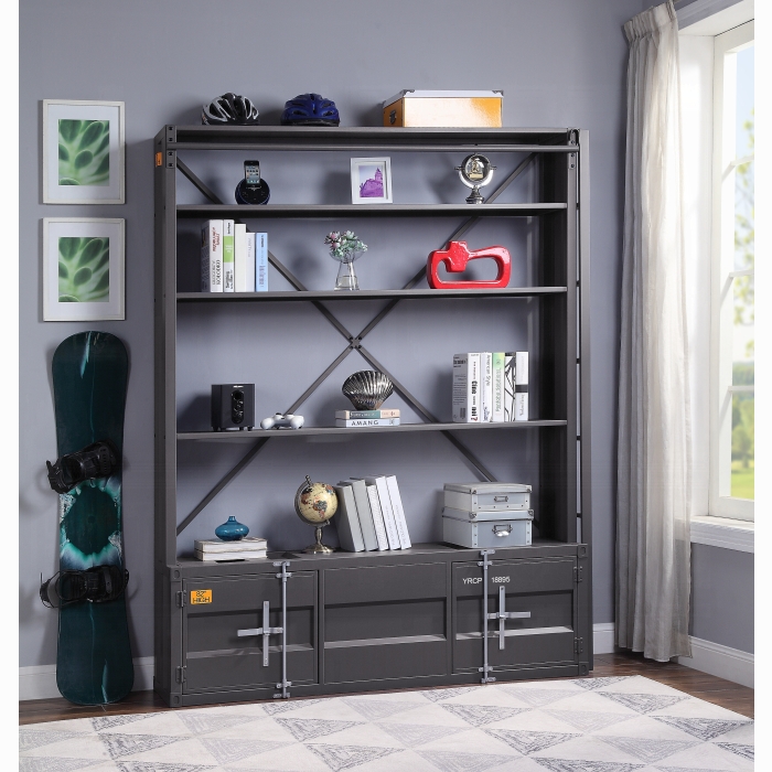 Cargo Bookcase W/Ladder - Image 4