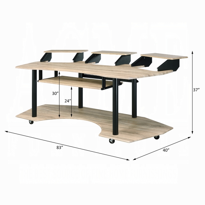 Eleazar 83" Music Studio Desk - Image 8
