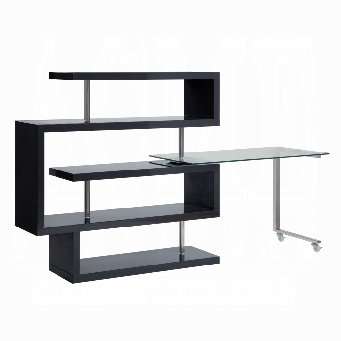 Buck II Writing Desk W/Bookshelf - Image 2
