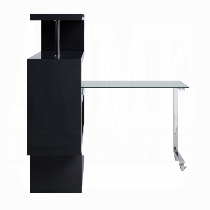 Buck II Writing Desk W/Bookshelf - Image 3
