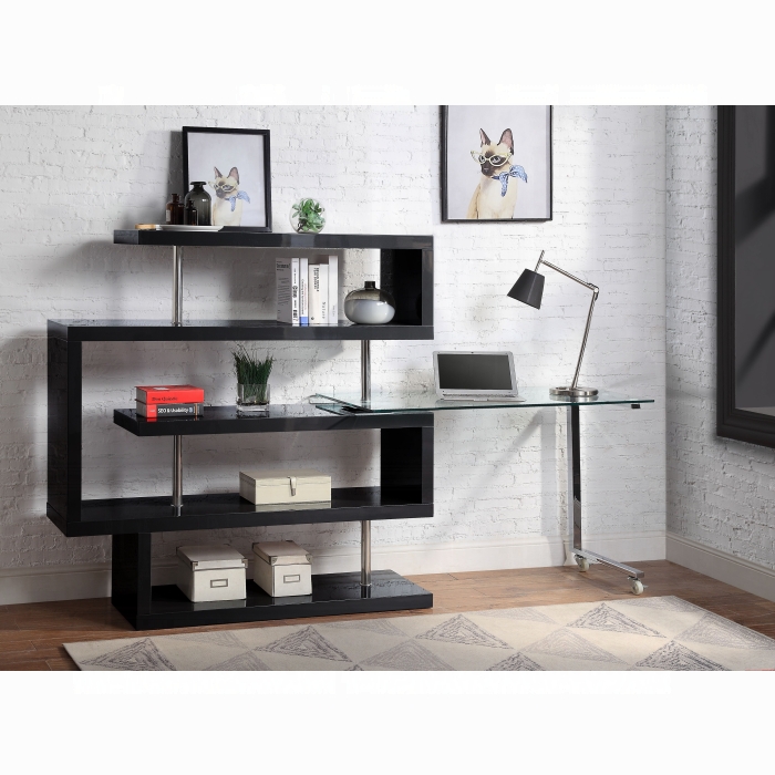 Buck II Writing Desk W/Bookshelf - Image 7