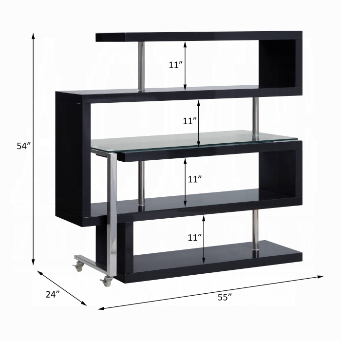 Buck II Writing Desk W/Bookshelf - Image 9