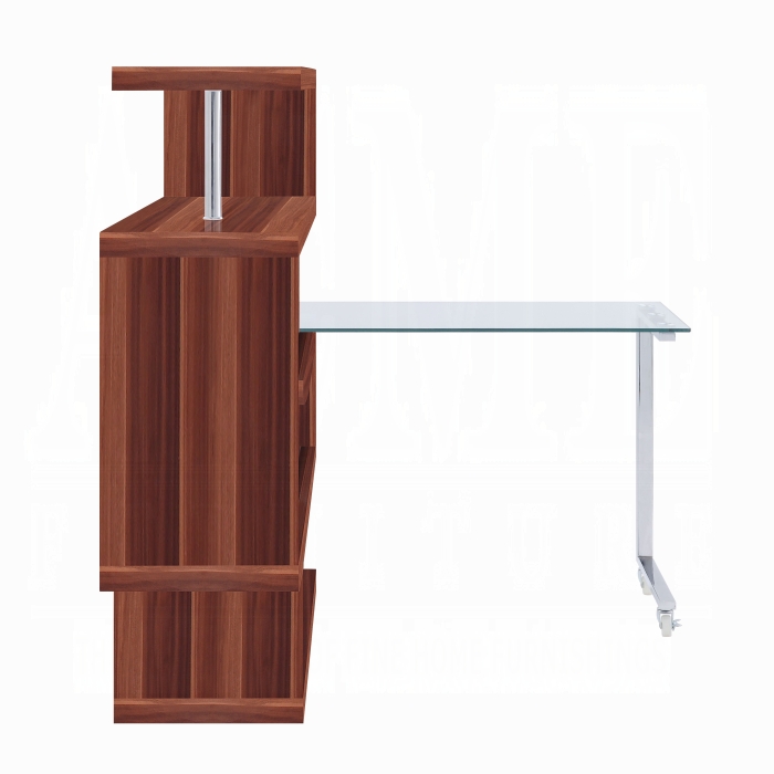 Buck II Writing Desk W/Bookshelf - Image 3