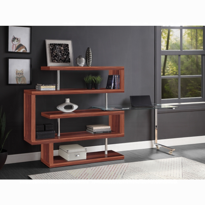 Buck II Writing Desk W/Bookshelf - Image 7
