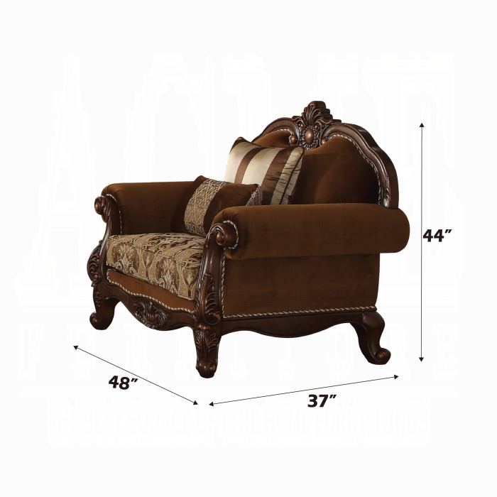 Jardena Chair W/2 Pillows (Same LV01593) - Image 2