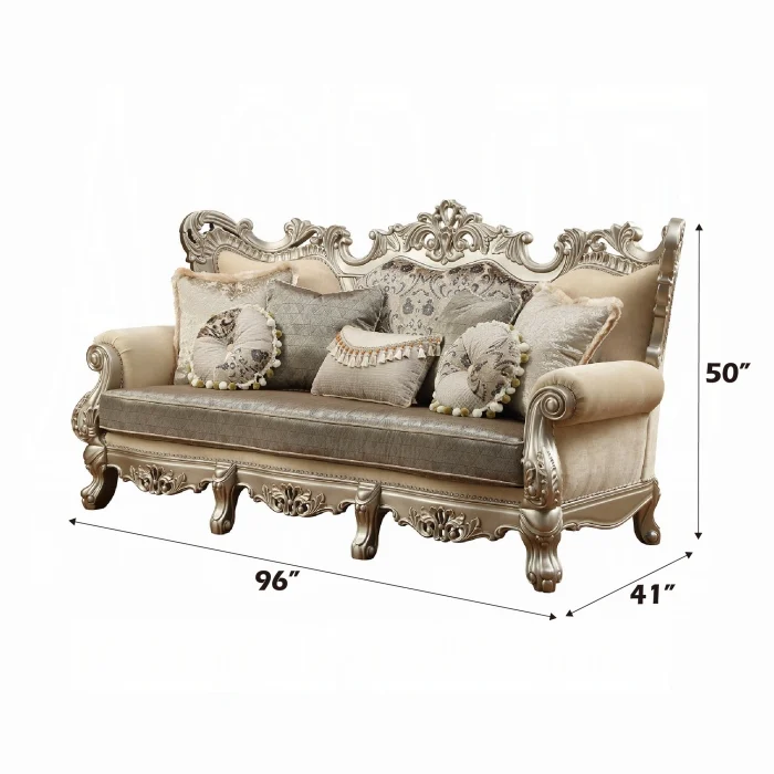 Ranita Sofa W/7 Pillows - Image 6