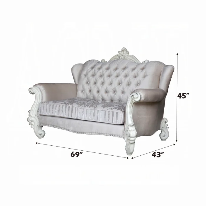 Versailles Loveseat W/3 Pillows - Image 2