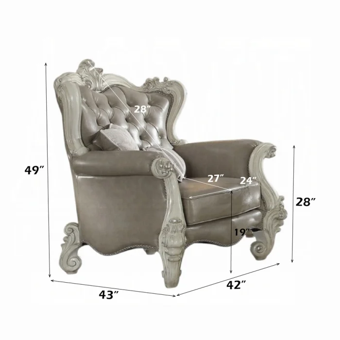 Versailles Chair W/2 Pillows - Image 4