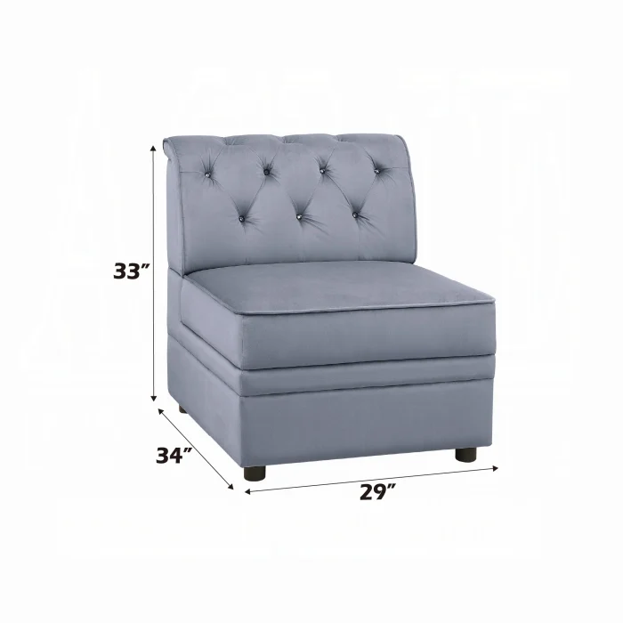 Bois II Modular - Armless Chair - Image 14