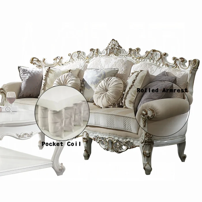 Picardy II Sofa W/7 Pillows - Image 2