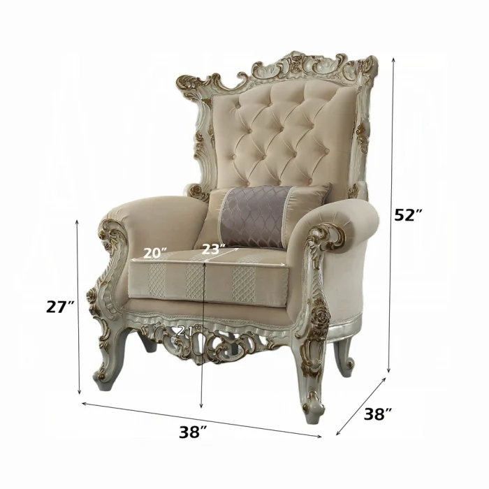 Picardy II Accent Chair W/Pillow - Image 2