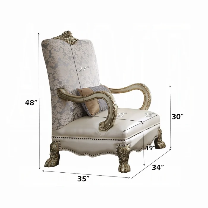 Dresden II Chair W/Pillow - Image 3