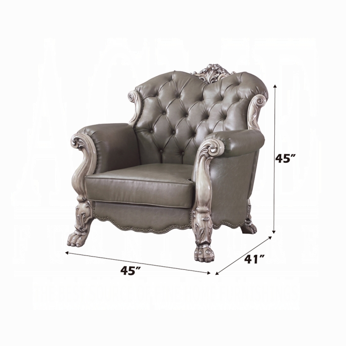 Dresden Chair W/Pillow - Image 5