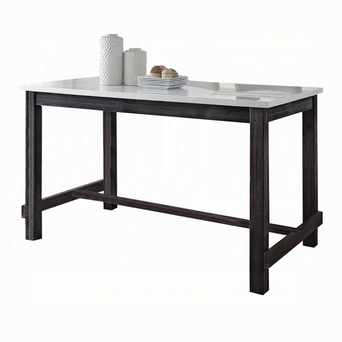 Yelena Counter Height Table W/Marble Top - Image 2