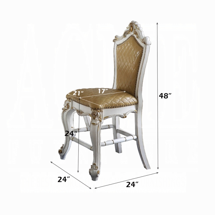 Picardy Counter Height Chair (Set-2) - Image 2