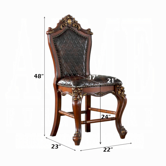 Picardy Counter Height Chair (Set-2) - Image 6