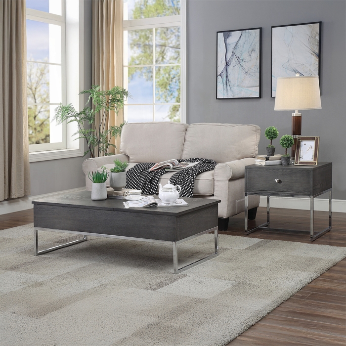 Iban Coffee Table W/Lift Top - Image 9