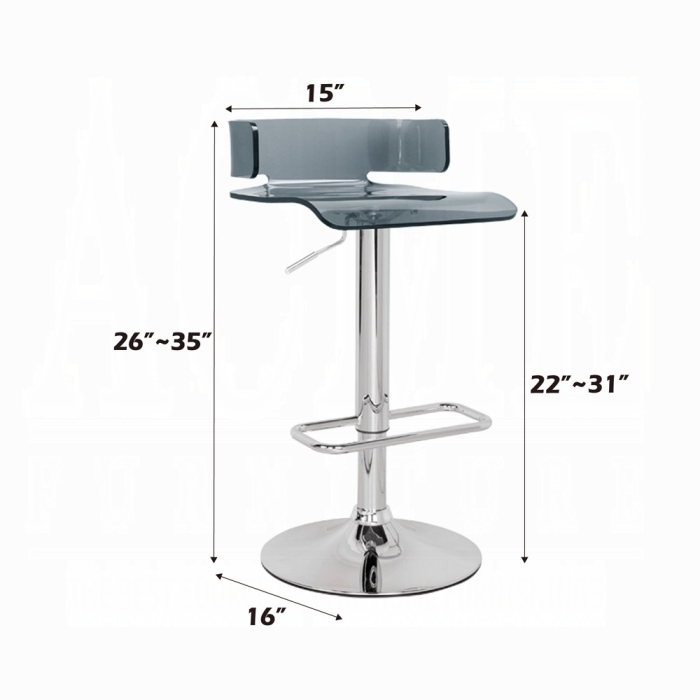Rania Adjustable Stool W/Swivel - Image 2