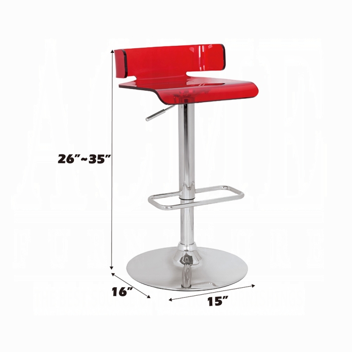 Rania Adjustable Stool W/Swivel - Image 2