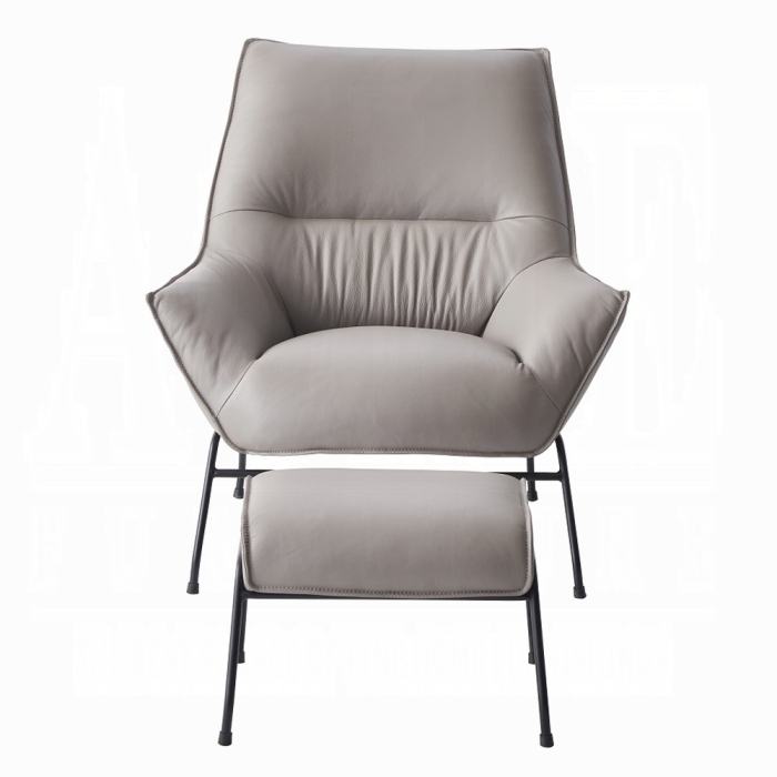 Jabel Accent Chair & Ottoman - Image 3