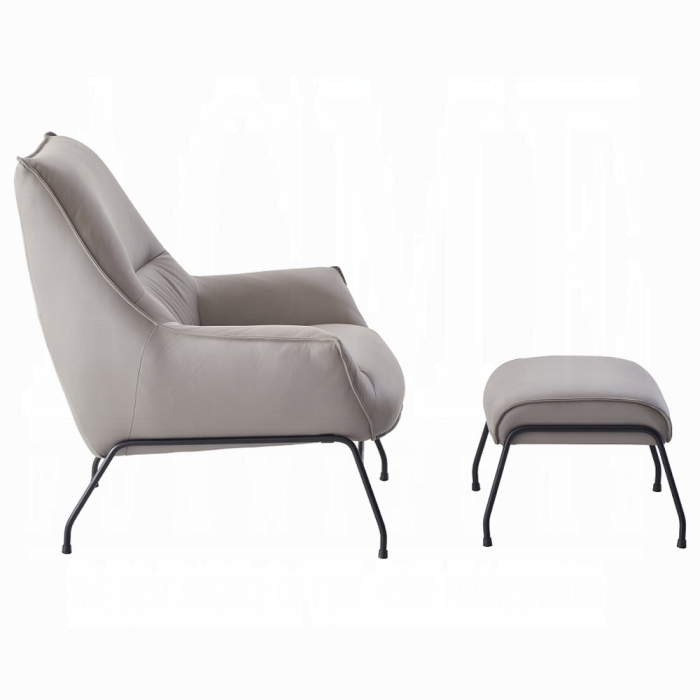 Jabel Accent Chair & Ottoman - Image 4