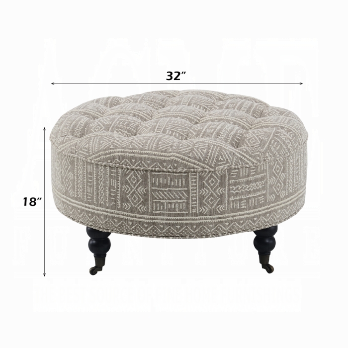 Upendo OTTOMAN W/CASTER - Image 6