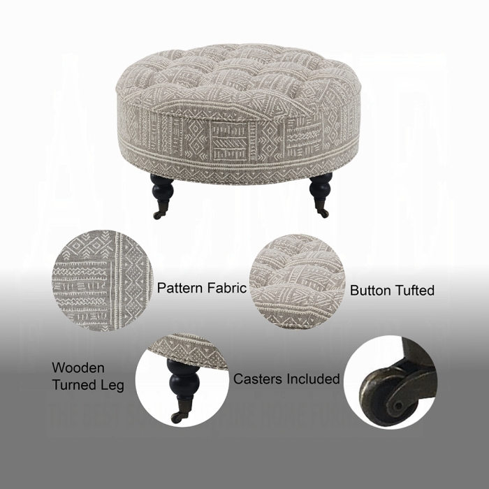 Upendo OTTOMAN W/CASTER - Image 7