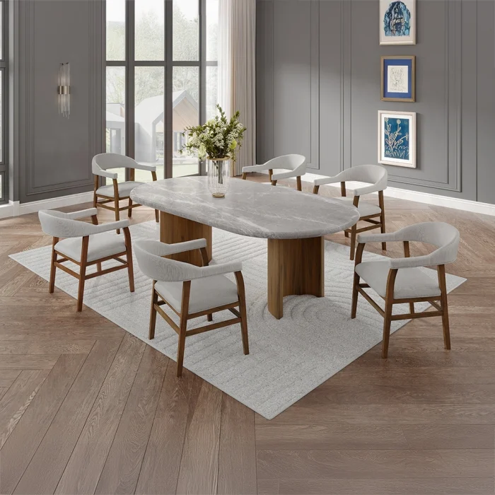 Darcy Arm Chair (Set-2) - Image 2