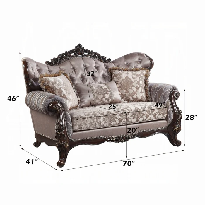 Benbek Loveseat W/3 Pillows - Image 5