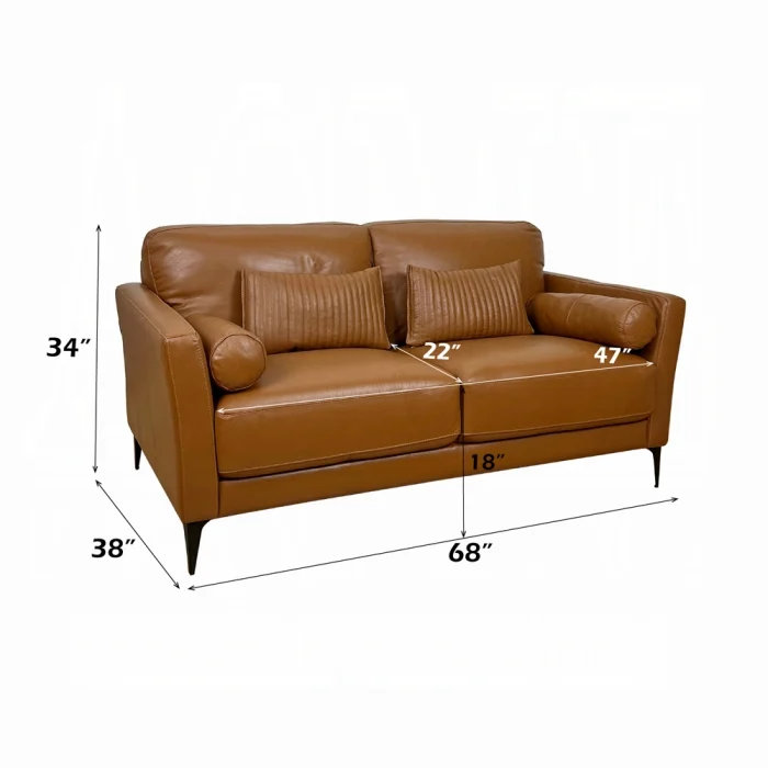 Tussio Loveseat W/5 Pillows - Image 3