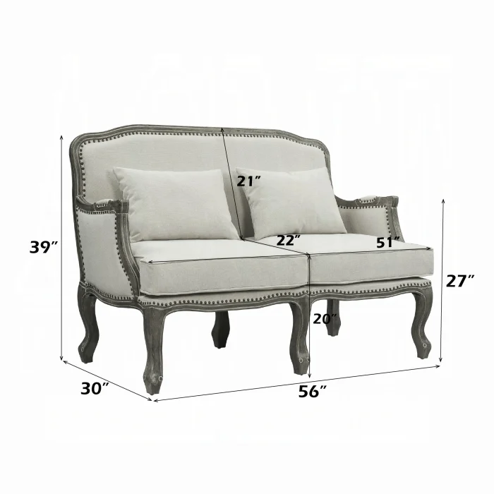 Tania Loveseat W/2 Pillows - Image 5