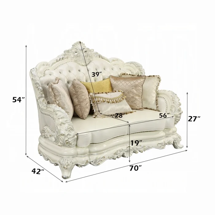 Adara Loveseat W/5 Pillows - Image 5