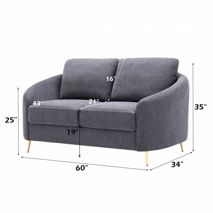 Yuina Loveseat - Image 7