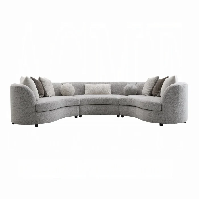 Ivria Sectional Sofa W/9 Pillows - Image 3