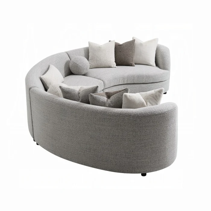 Ivria Sectional Sofa W/9 Pillows - Image 4
