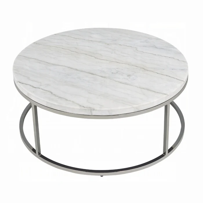 Zaidee COFFEE TABLE W/MARBLE - Image 4