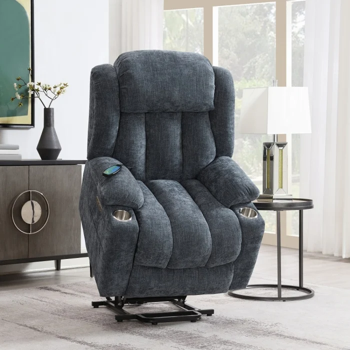 Omarion Power Recliner w/Lift, Heating & Massage - Image 2