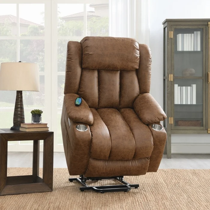 Omarion Power Recliner W/Lift & Heating & Massage - Image 2