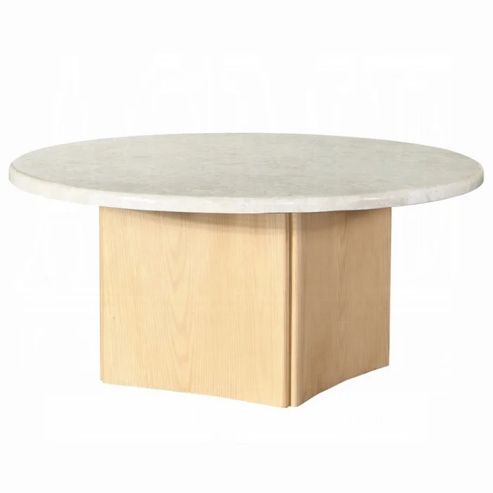 Qwin Coffee Table W/Marble Top - Image 3