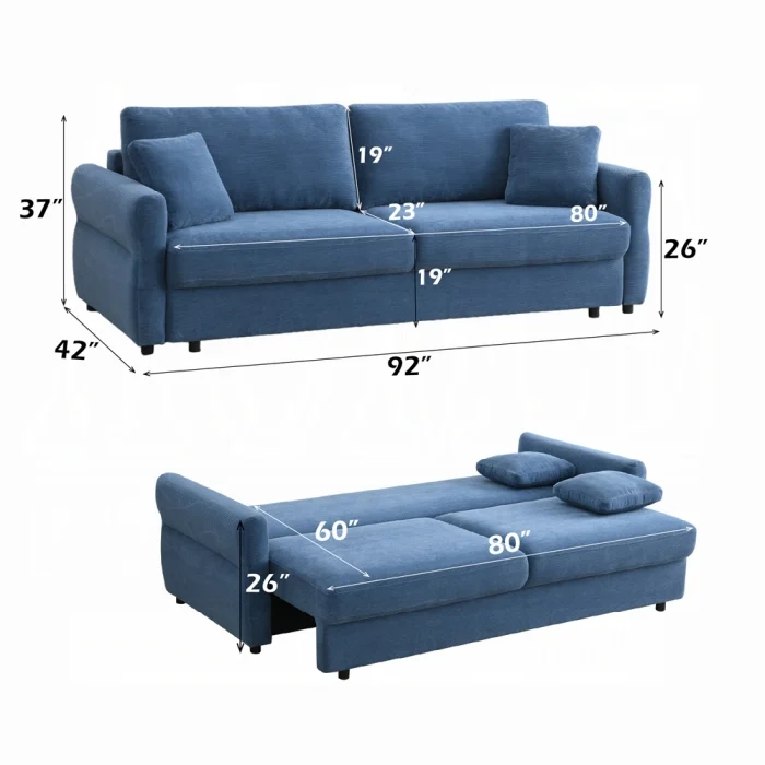 Haran Sofa W/Sleeper - Image 8