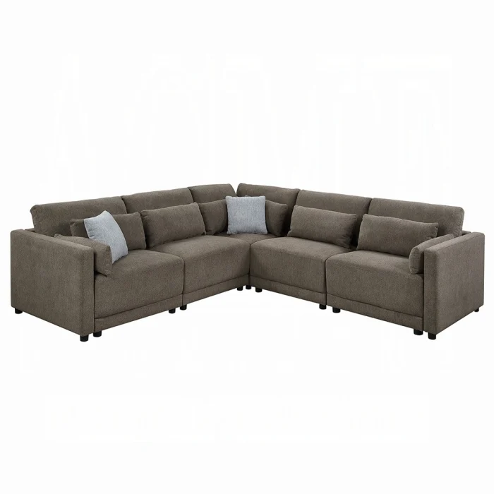 Rylie Modular - Right Facing Chair w/2 Pillows - Image 9