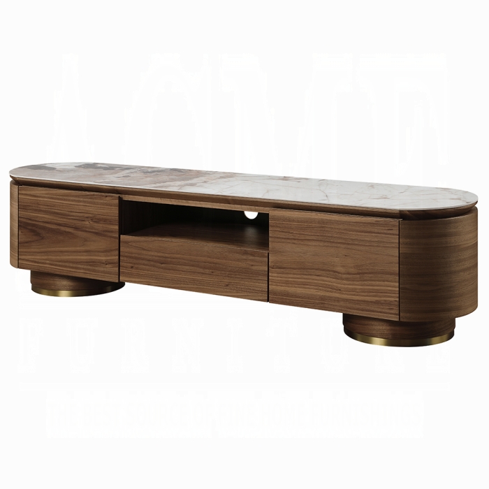 Willene TV Stand w/Ceramic Top - Image 3