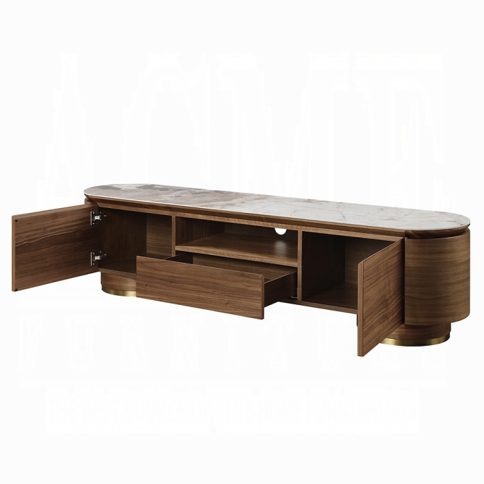 Willene TV Stand w/Ceramic Top - Image 5