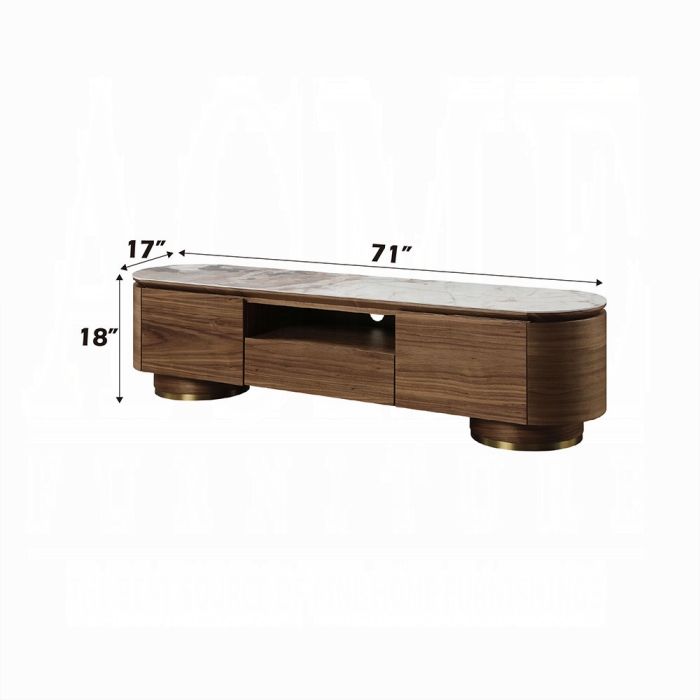 Willene TV Stand w/Ceramic Top - Image 6