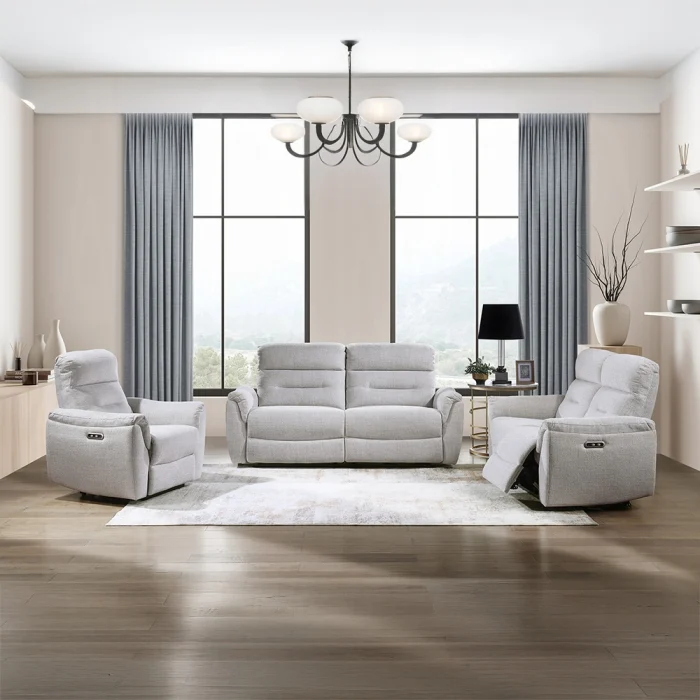 Eastre Power Motion Loveseat w/USB Port - Image 2