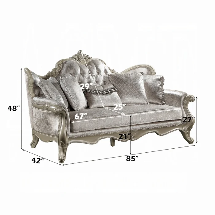 Libertee Sofa w/5 Pillows - Image 7